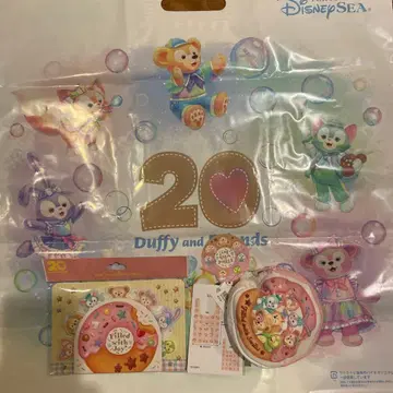 새상품 디즈니 시 한정판 더피&프렌즈 20주년 세트