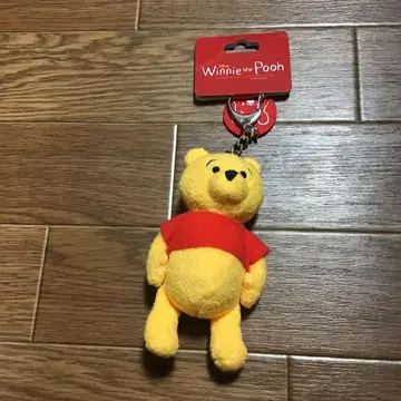 푸우 봉제 인형 키링