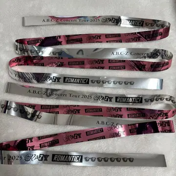 A.B.C-Z CRAZY ROMANTIC! 은색 테이프 2개
