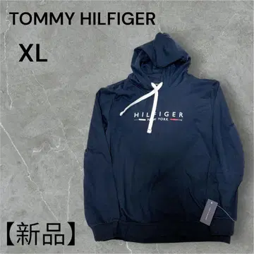 [ 새상품 ] 타미힐피거 자수 로고 후드티