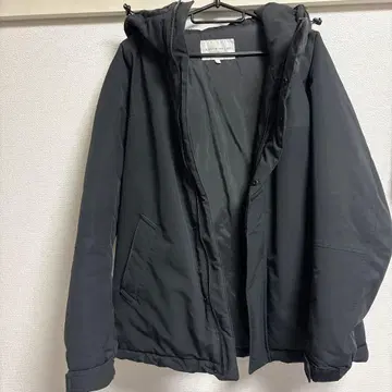 블랙 다운 자켓