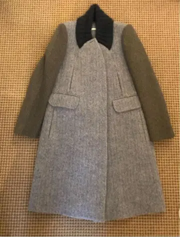 carven 컬러 블록 코트