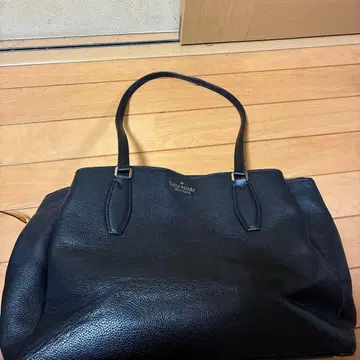 블랙 가죽 비즈니스 백