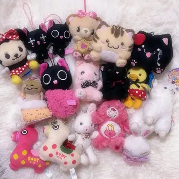 봉제 인형 마스코트 키링 묶음 판매