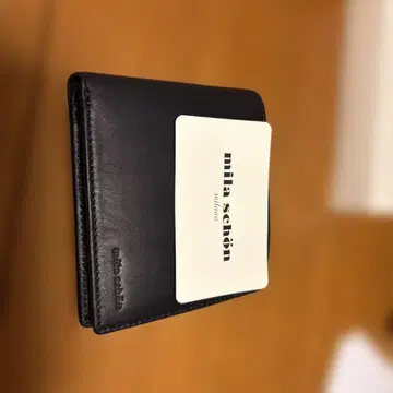 [ 새상품 ] mila schon 접이식 지갑 블랙