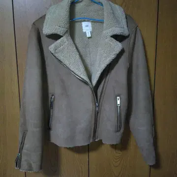 H&M 무스탕 라이더 자켓 M 사이즈