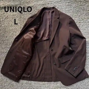 유니클로 UNIQLO 23AW 테일러드 자켓 다크 브라운 가을/겨울 L