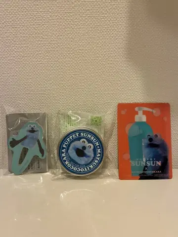 순순 크림 케이스 스티커 헤어 클립