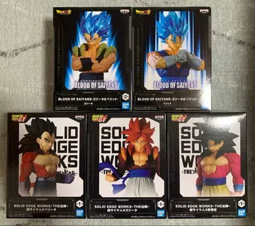 드래곤볼 피규어 손오공 베지터 베지트 오지터 5점 묶음 판매