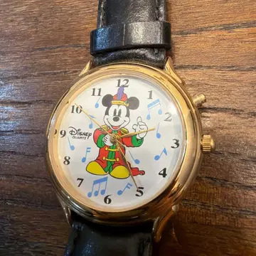 [새상품급 빈티지] Disney Mickey Mouse 손목시계 쿼츠