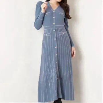 Suite Room Knit Long Dress
