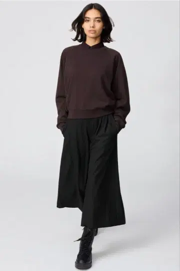 유니클로C 큐롯 블랙