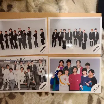 코우카 씨용 Snow Man 공식 사진 8장 세트