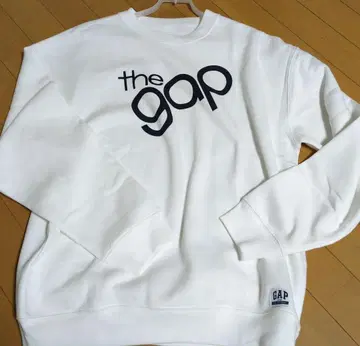 GAP 30주년 기념 속기모 화이트 트레이닝복 S