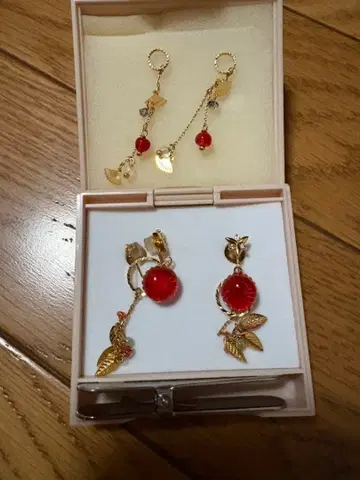 시미즈자카 유리관 피아리 사이즈 M 와신 커스터마이즈 체인 포함