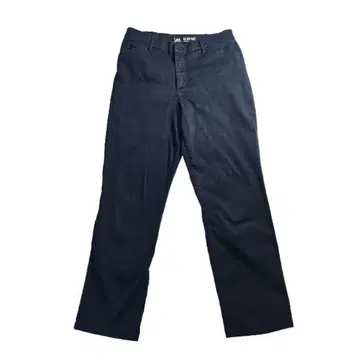 리 올 데이 팬츠 네이비 스트레이트 레그