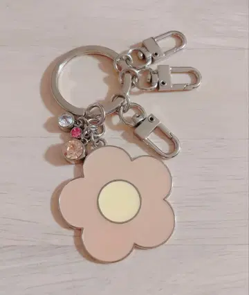 미사용 새상품 마리콴트 키체인 키링 플라워