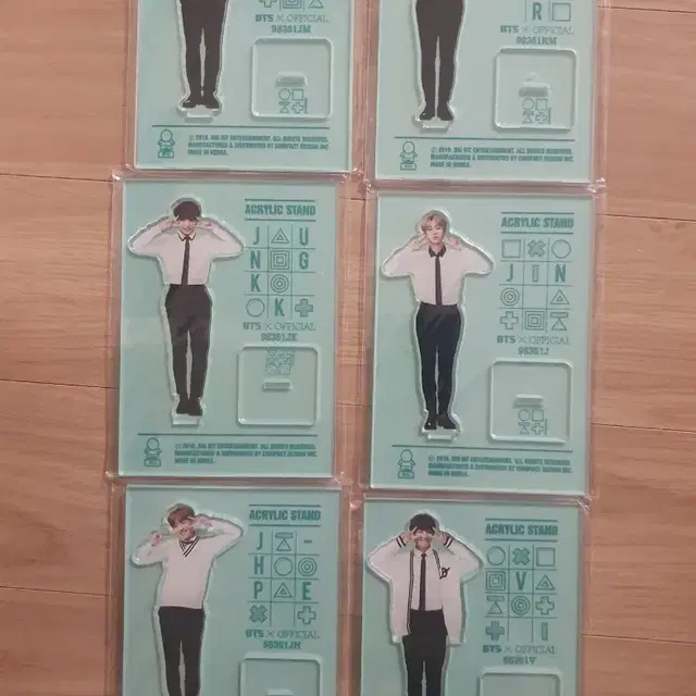 방탄 bts 머3 아크릴 스탠드 머스터3