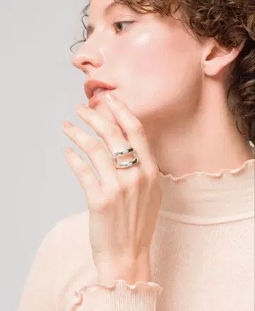 호센부스 마스크 반지 (실버)