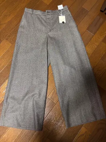 파파스 이번 시즌 택 포함 글렌체크 팬츠