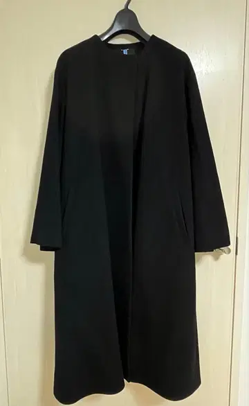 그린 라벨 릴랙싱 / 울 코트 블랙 38 사이즈