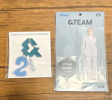 &TEAM YUMA 클리어 스탠드 키링