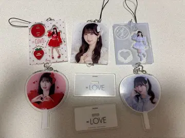 =LOVE 이코러브 미니 복권 야마모토 안나 5개 세트