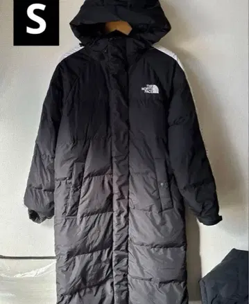 THE NORTH FACE 롱 다운 자켓 남성용 로고