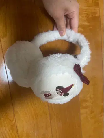 새상품 디즈니 크리스마스 릴린린 귀마개 귀도리