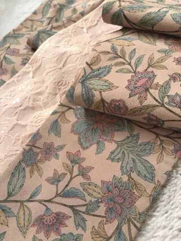 리버서블 반폭 오비 사라사와 레이스