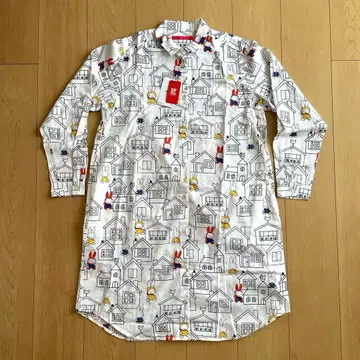 새상품 미피 그라니프 셔츠 원피스 프리 사이즈