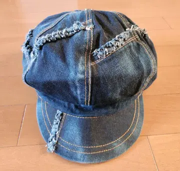 오벨리스크 데님 헌팅 캡