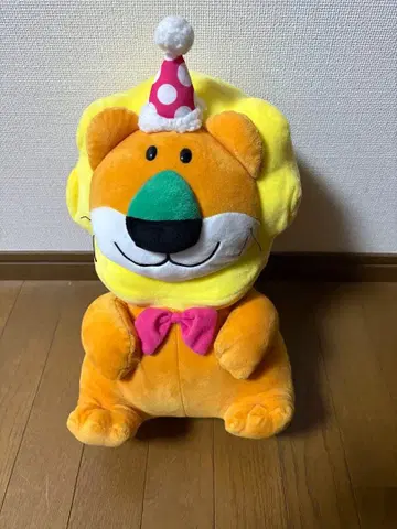 사자 봉제 인형 파티 햇 포함