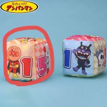 호빵맨 말랑말랑 주사위 쿠션 새상품