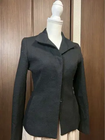 이네드 INED 블랙 울 자켓