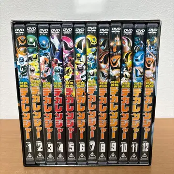 특수전대 데카레인저 DVD 전 12권 세트