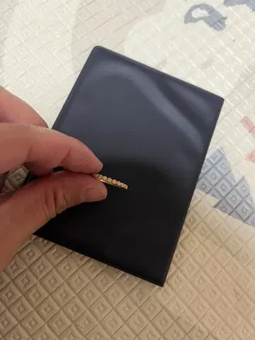 다이아몬드 반지 0.10 캐럿 GGS 인증서 포함 16호