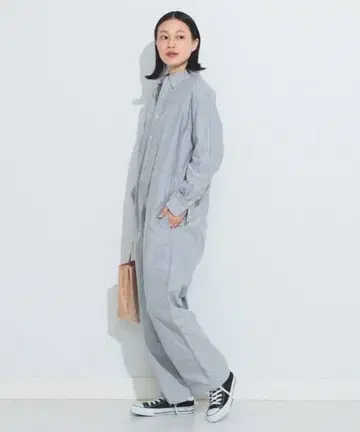 BEAMS BOY/옥스퍼드 버튼 다운 올인원