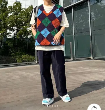 Dickies x beamsboy 별주 가로골 코듀로이 팬츠 네이비 M