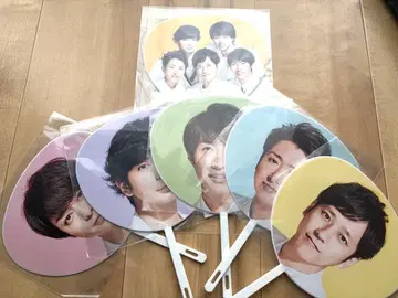 [ 6개 세트 ] 아라시 5 x 20 미니 부채