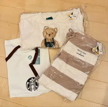 새상품 미개봉 제라피케 스벅 콜라보 gelatepique 룸웨어