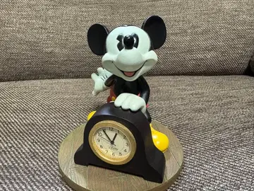 앤티크 미키마우스 피규어형 시계