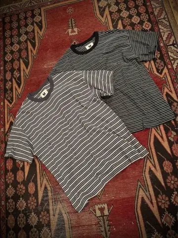 M vintage multi border t-shirts sumi