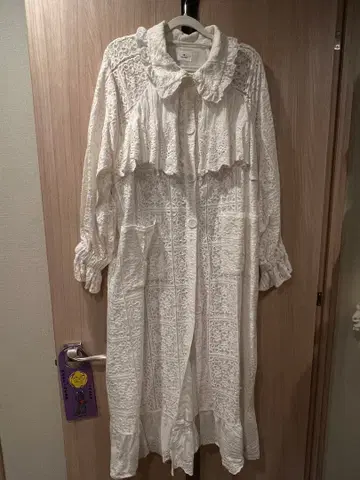 merry jenny 레이스 롱 코트