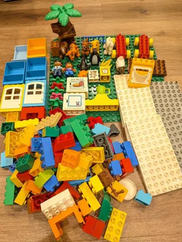 레고 듀플로 집과 동물원 세트