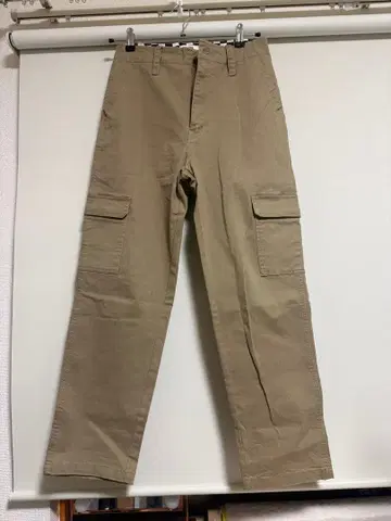 VANS 베이지 카고 팬츠 S 사이즈