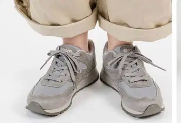 OUTDOOR PRODUCTS 스니커즈 그레이 25.5cm