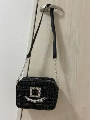 노에미 트위드 숄더백