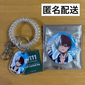 나의 히어로 아카데미아 극락탕 캔뱃지 로커 키풍 키링 토도로키 쇼토