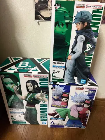 HUNTER x HUNTER 제일복권 키루아 나니카 진 이르미 피규어